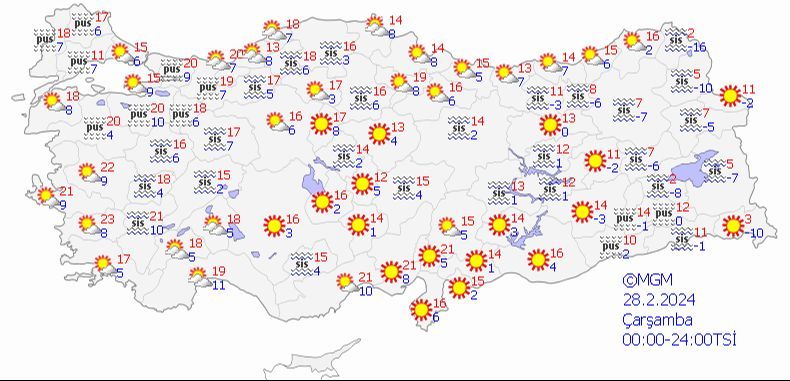Meteoroloji yeni raporu yayımladı! Hafta sonu g&uuml;neş y&uuml;z&uuml;n&uuml; yeniden g&ouml;sterecek - 5. Resim