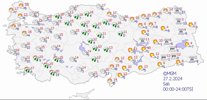 Meteoroloji yeni raporu yayımladı! Hafta sonu g&uuml;neş y&uuml;z&uuml;n&uuml; yeniden g&ouml;sterecek - 4. Resim