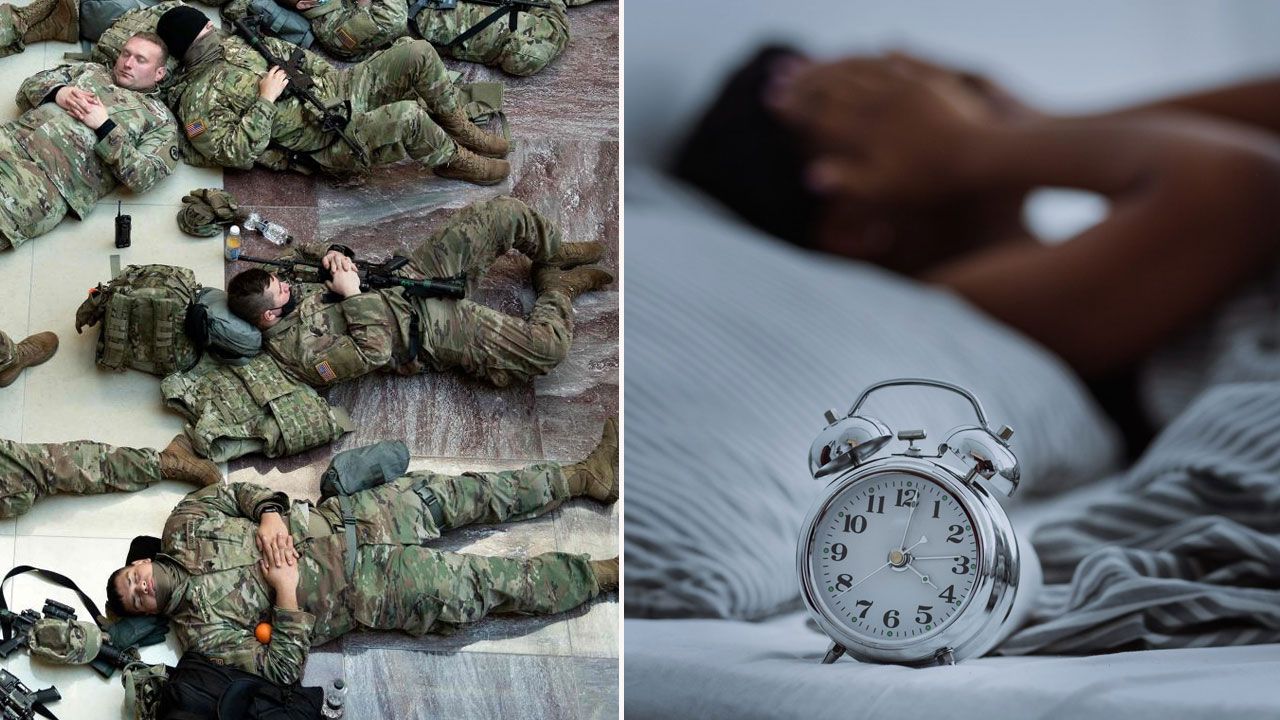 Orduda uygulanan gizli bir yöntem! 2 dakikada derin uykuya daldırıyor