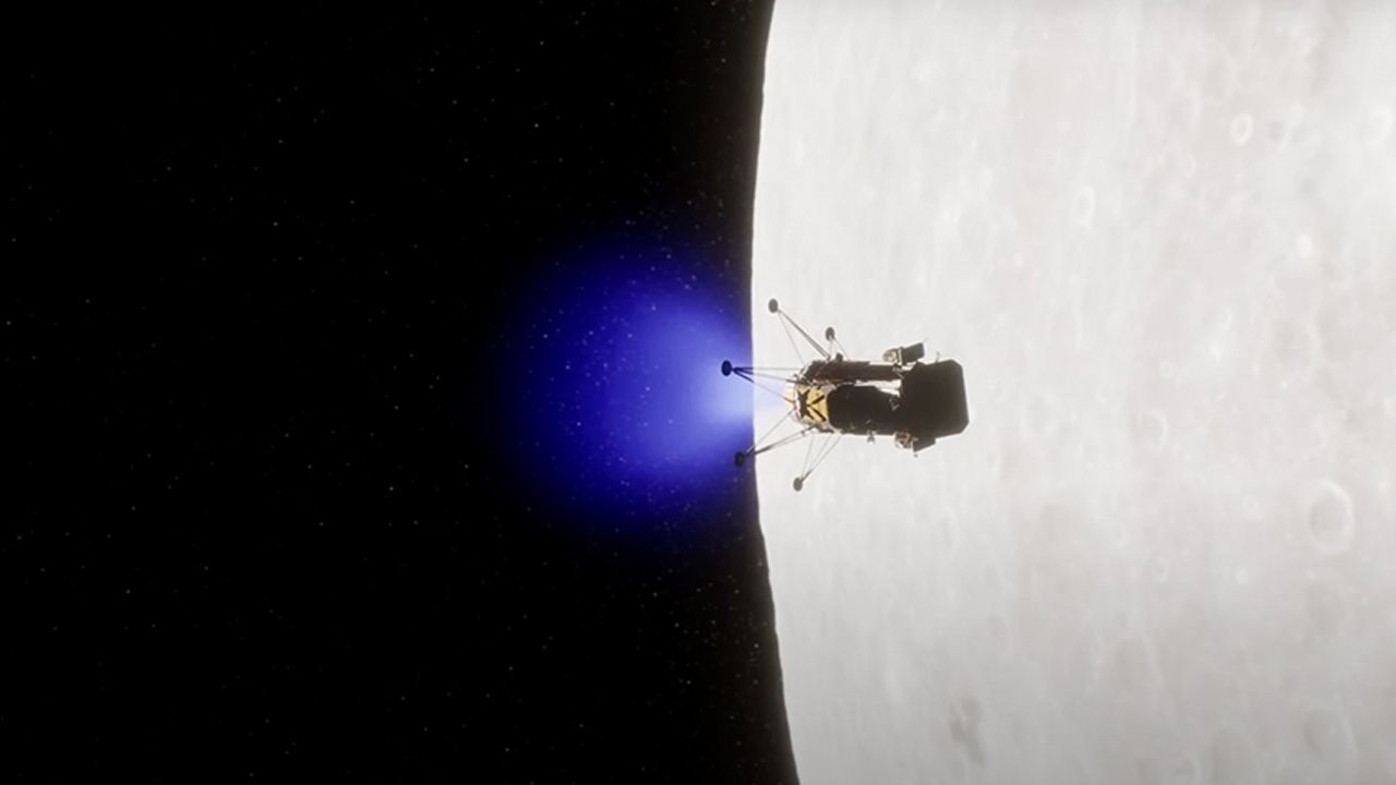 52 yıl sonra bir ilki başarmıştı! Ay'a iniş yapan 'Odysseus' yan yattı 52 yıl sonra bir ilki başarmıştı! Ay'a iniş yapan 'Odysseus' yan yattı - 1. Resim