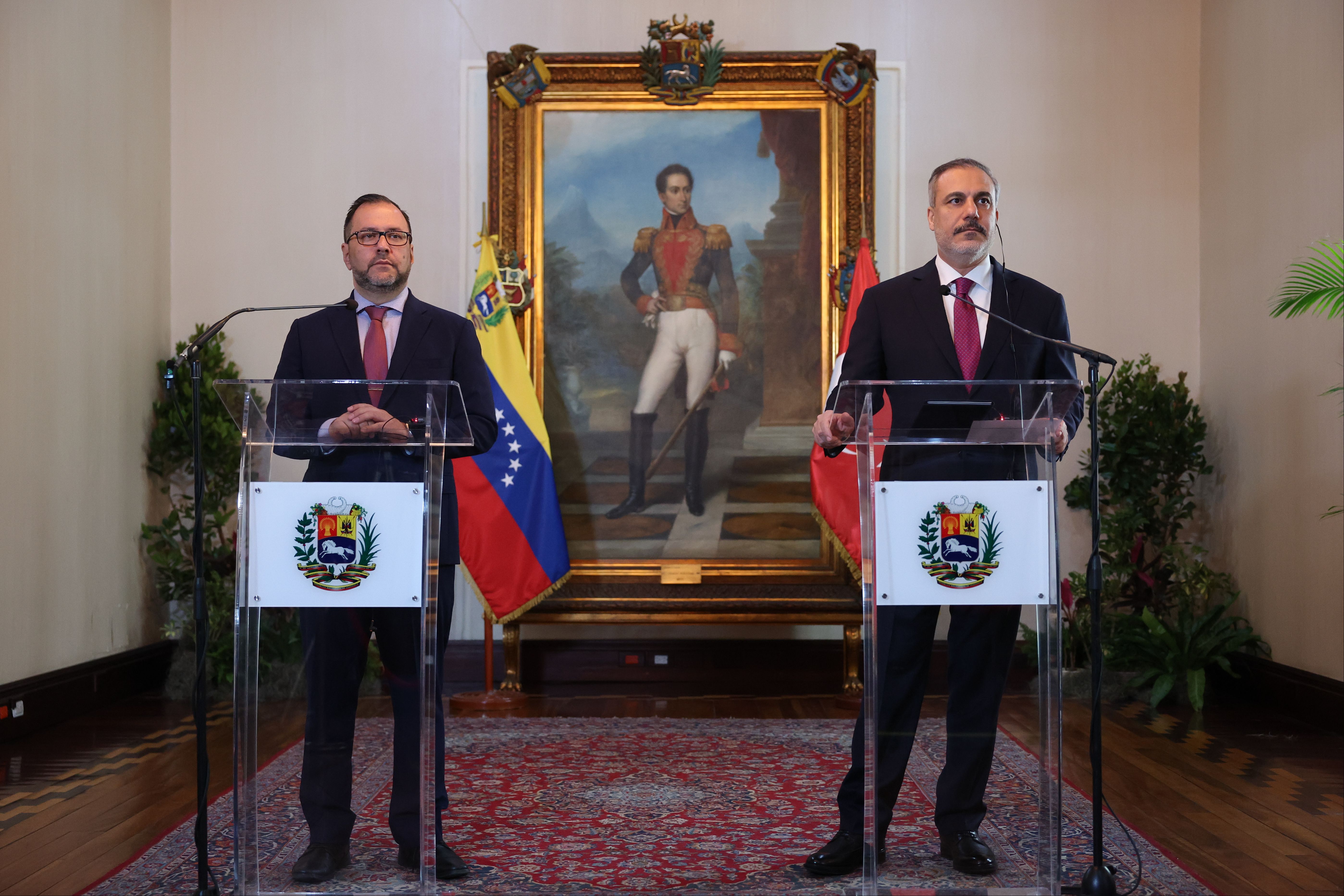 Dışişleri Bakanı Fidan Venezuelalı mevkidaşı ile görüştü Dışişleri Bakanı Fidan Venezuelalı mevkidaşı ile görüştü - 1. Resim
