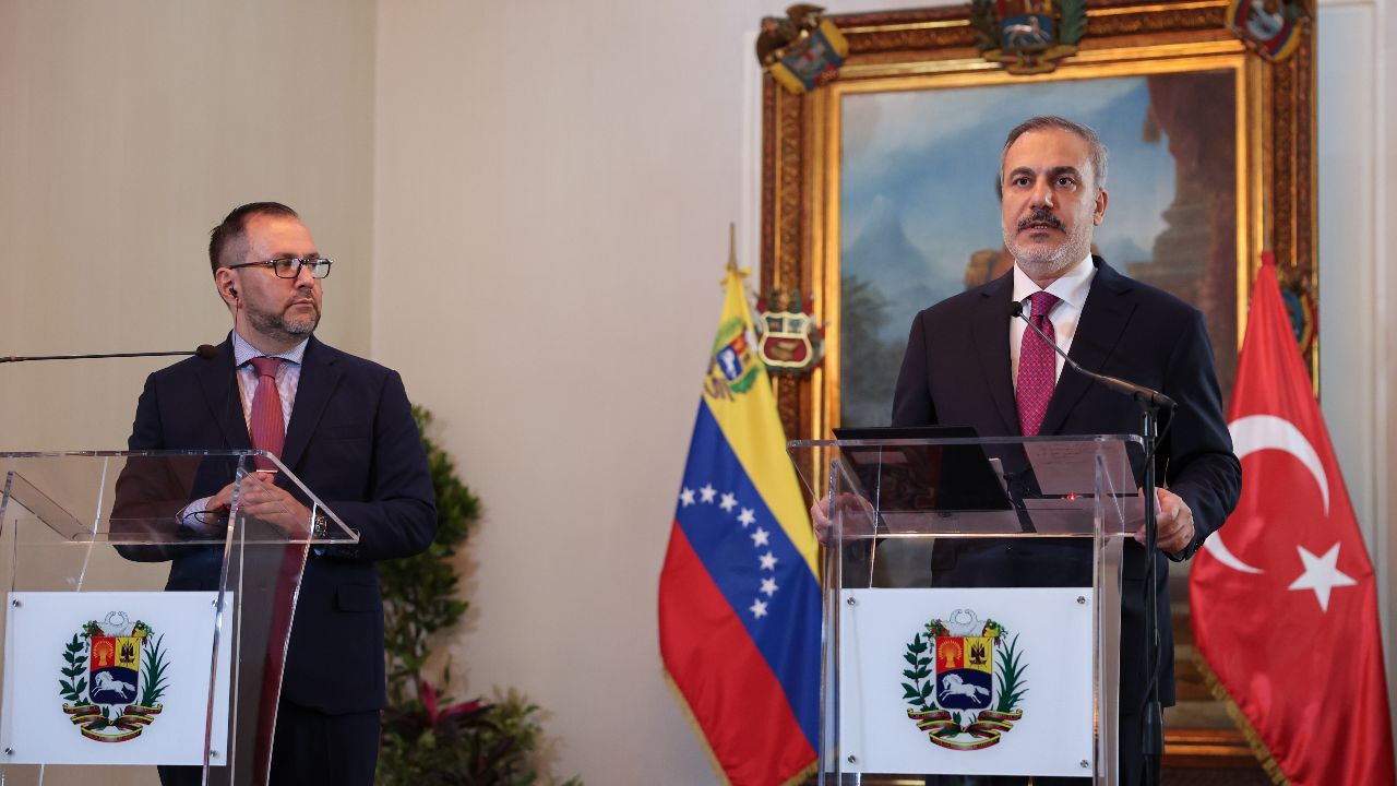 Dışişleri Bakanı Fidan Venezuelalı mevkidaşı ile görüştü