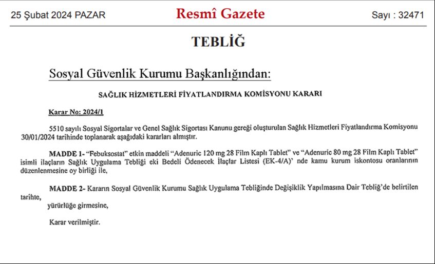 SGK'dan ilaç iskonto oranlarına ilişkin yeni karar! İşte bedeli ödenecek ilaçların listesi... SGK'dan ilaç iskonto oranlarına ilişkin yeni karar! İşte bedeli ödenecek ilaçların listesi... - 1. Resim