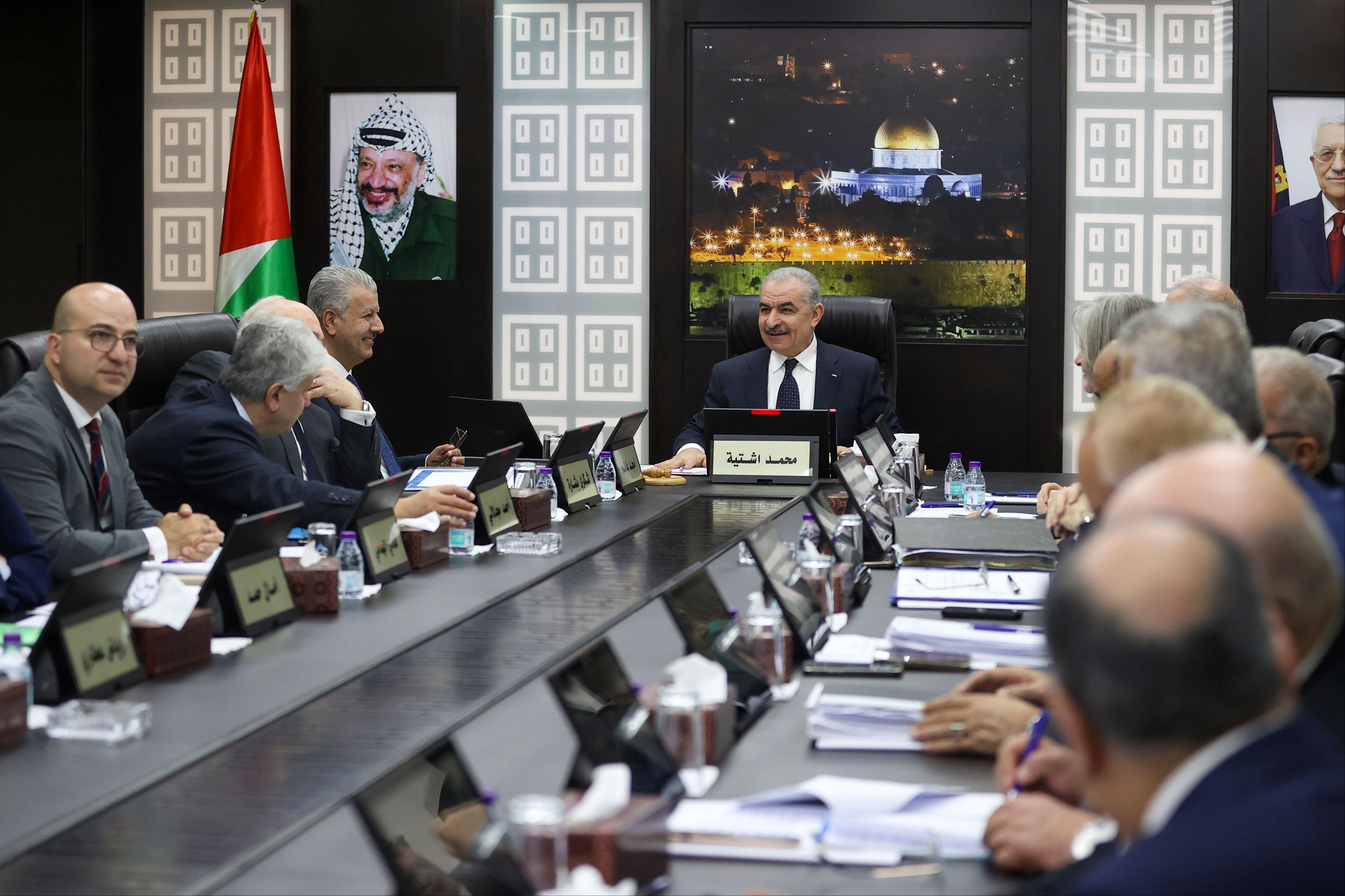 Filistin Başbakanı Iştiyye istifa etti - 1. Resim