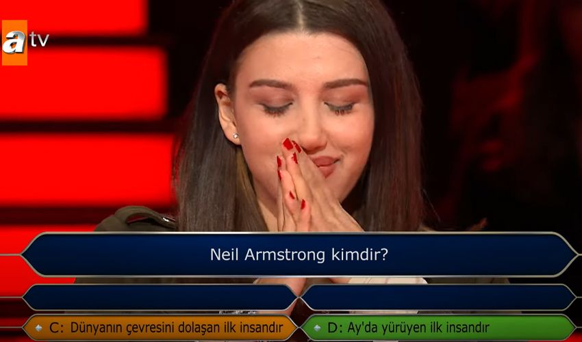 Kim Milyoner Olmak İster’de ‘Neil Armstrong’ sorusunu bilemeyen yarışmacı herkesi şaşırttı Kim Milyoner Olmak İster’de ‘Neil Armstrong’ sorusunu bilemeyen yarışmacı herkesi şaşırttı - 2. Resim