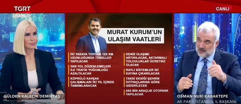 AK Parti İstanbul İl Başkanı Osman Nuri Kabaktepe'den, İmamoğlu'na 'İstanbul' eleştirisi - 1. Resim