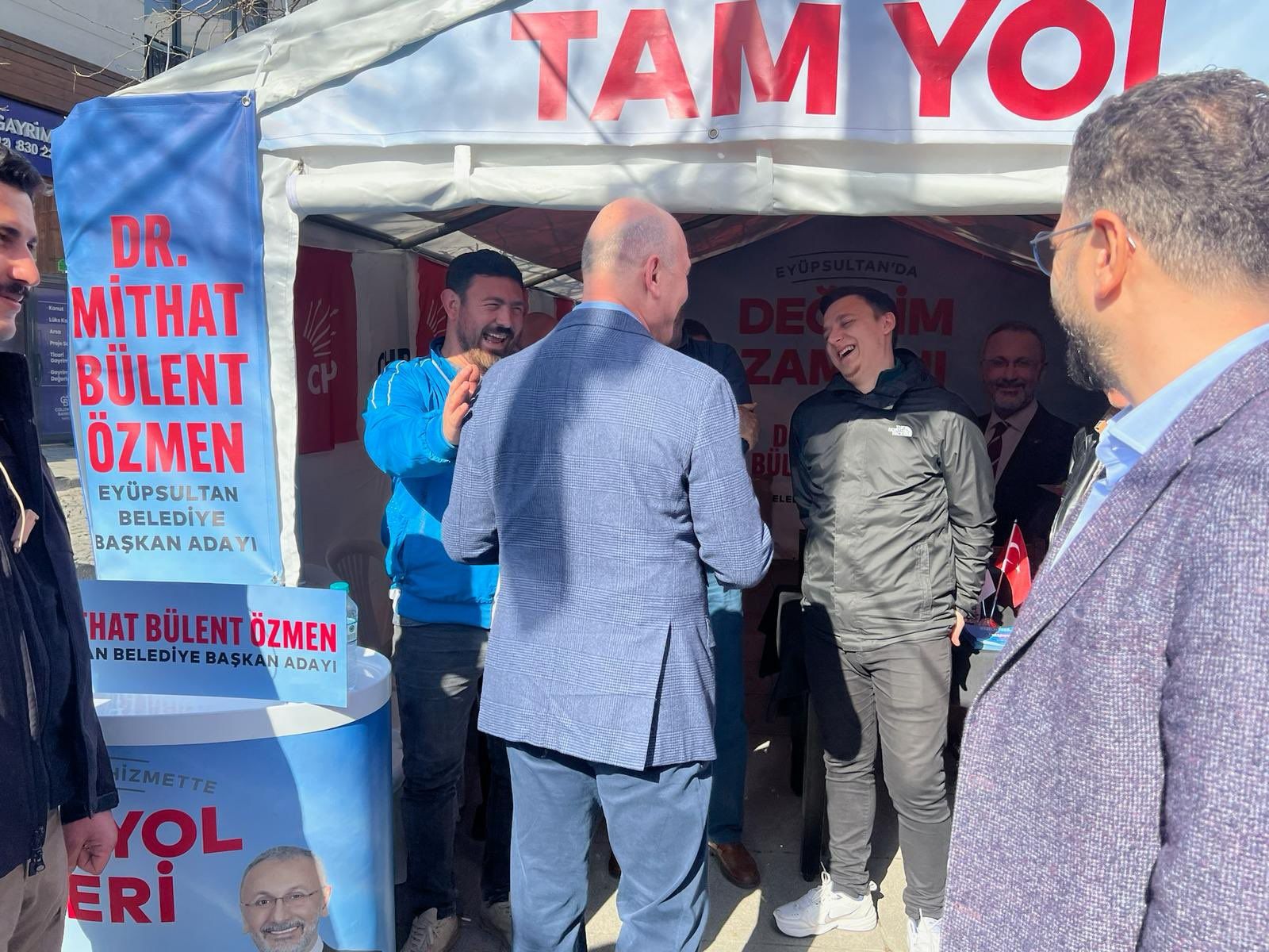 CHP'liler oy istedi Soylu gülerek cevap verdi: Oyumuz boşa gitmesin Muradımıza gitsin - 1. Resim