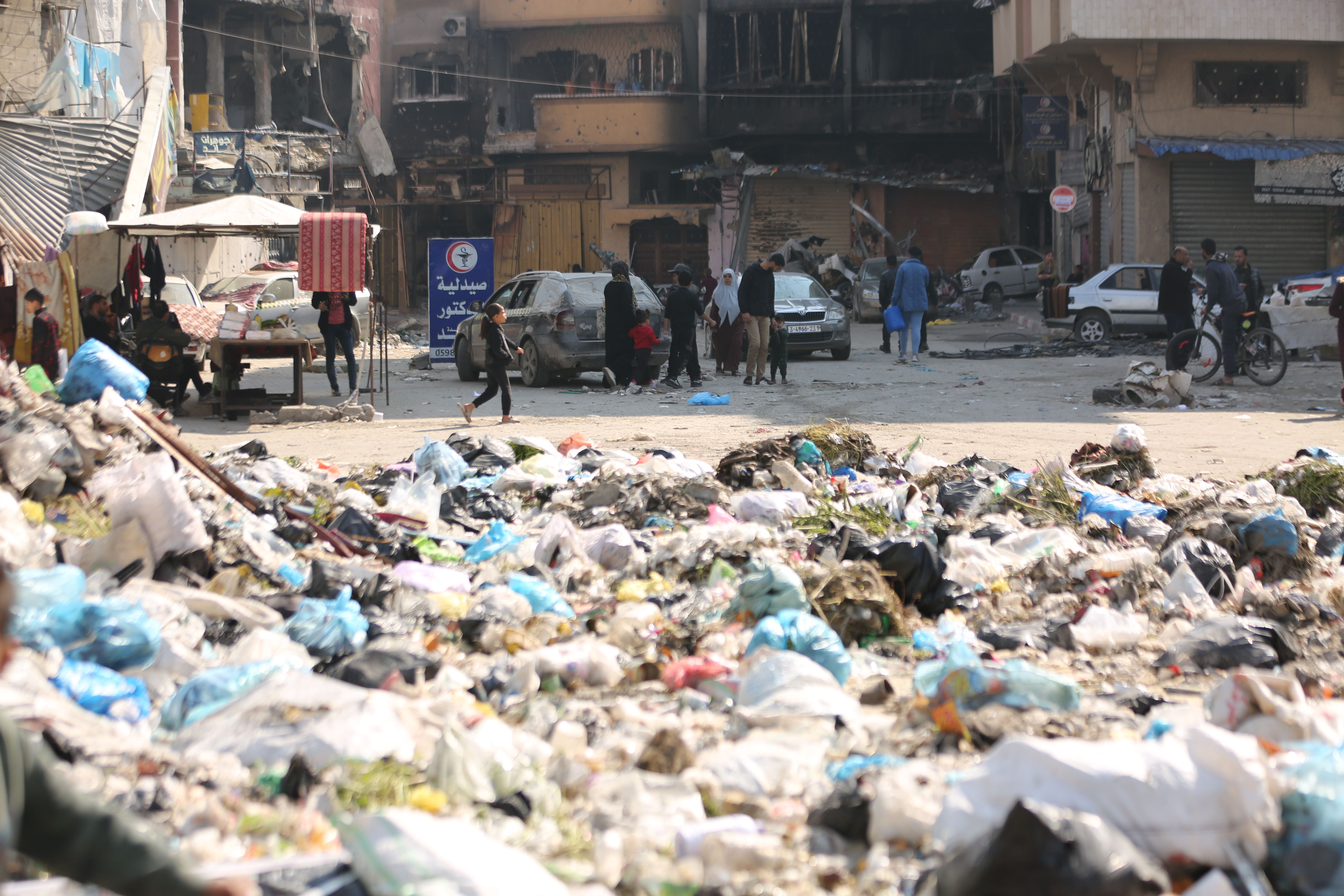 Gazze'de durum içler acısı! İsrail'in bombasından kurtulan açlıktan ölüyor... - 2. Resim