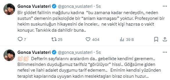 Gonca Vuslateri’nden Fırat Tanış’a zehir zemberek sözler! ‘Şiddet’ iddialarına destek çıktı - 1. Resim