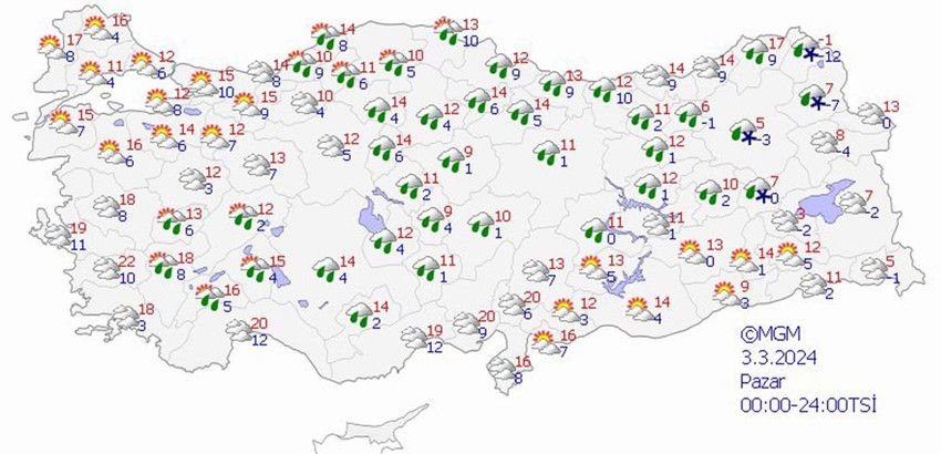 Meteoroloji il il uyardı! Havalar soğuyor, kuvvetli yağmur geliyor Meteoroloji'den kritik uyarı, göz gözü görmeyecek! - 5. Resim
