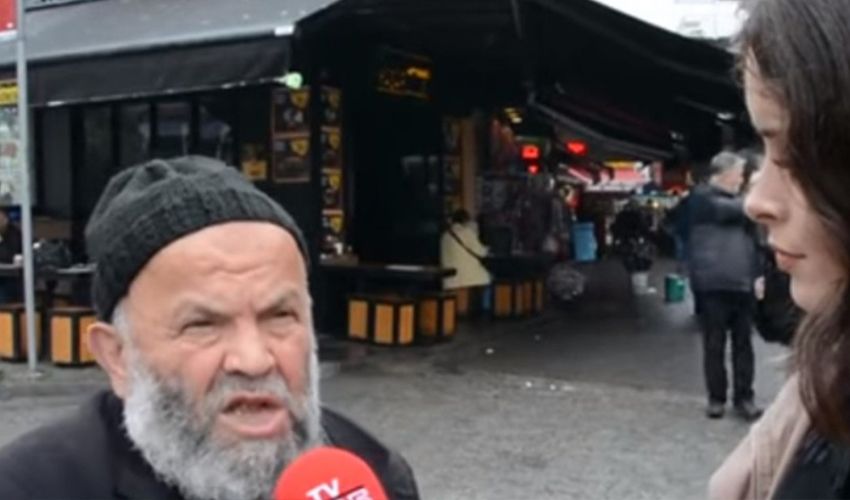 “Bak vallahi 155'i ararım” diyen amca yine ortaya çıktı! Bu kez başkasına sinirlendi - 1. Resim