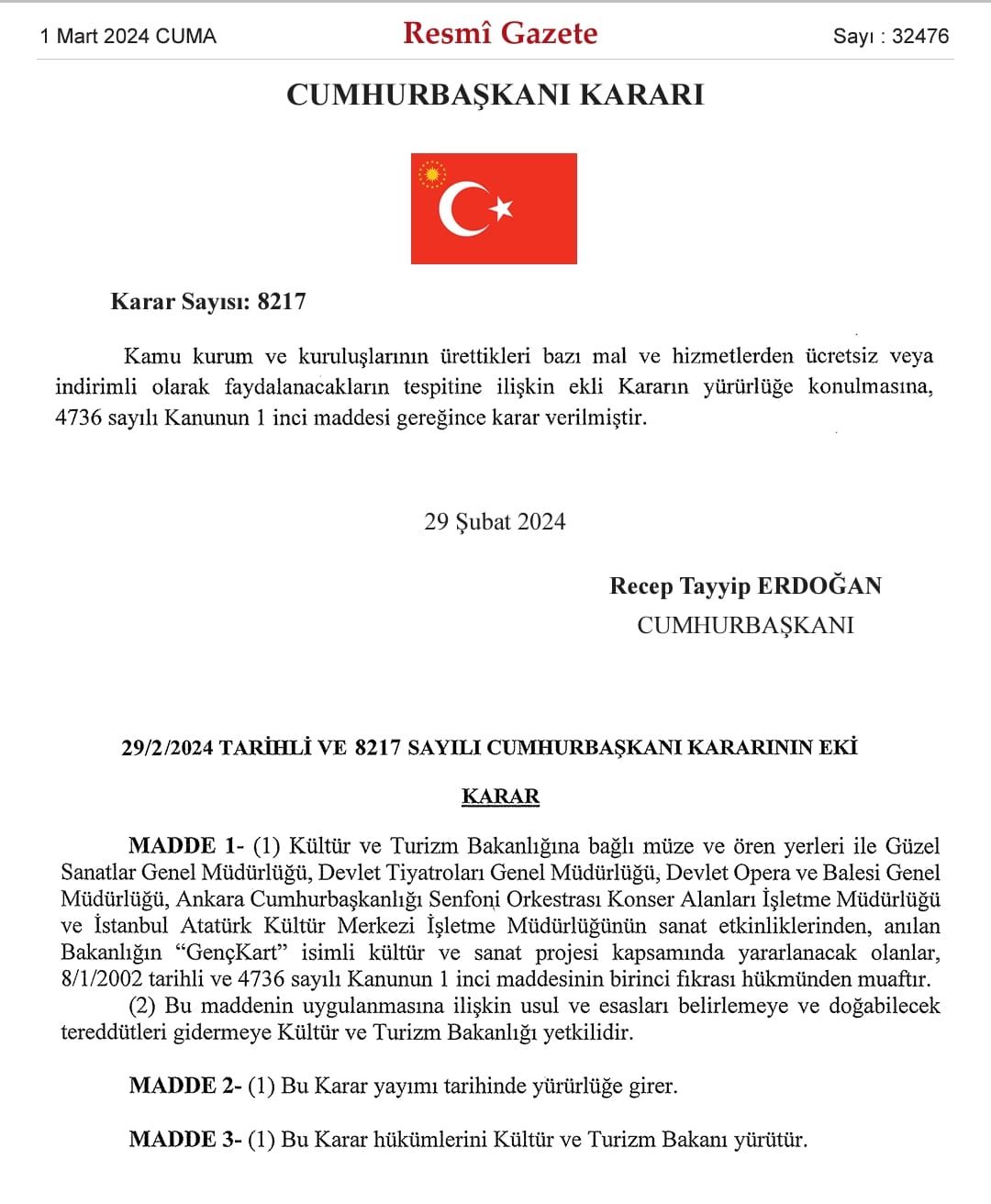 Gençlere bakanlıktan müjde! GençKart sayesinde kültürel faaliyetlere ücretsiz katılabilecekler - 1. Resim