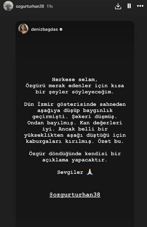 Komedyen Özgür Turhan gösteri sırasında sahneden düştü Komedyen Özgür Turhan gösteri sırasında sahneden düştü - 2. Resim