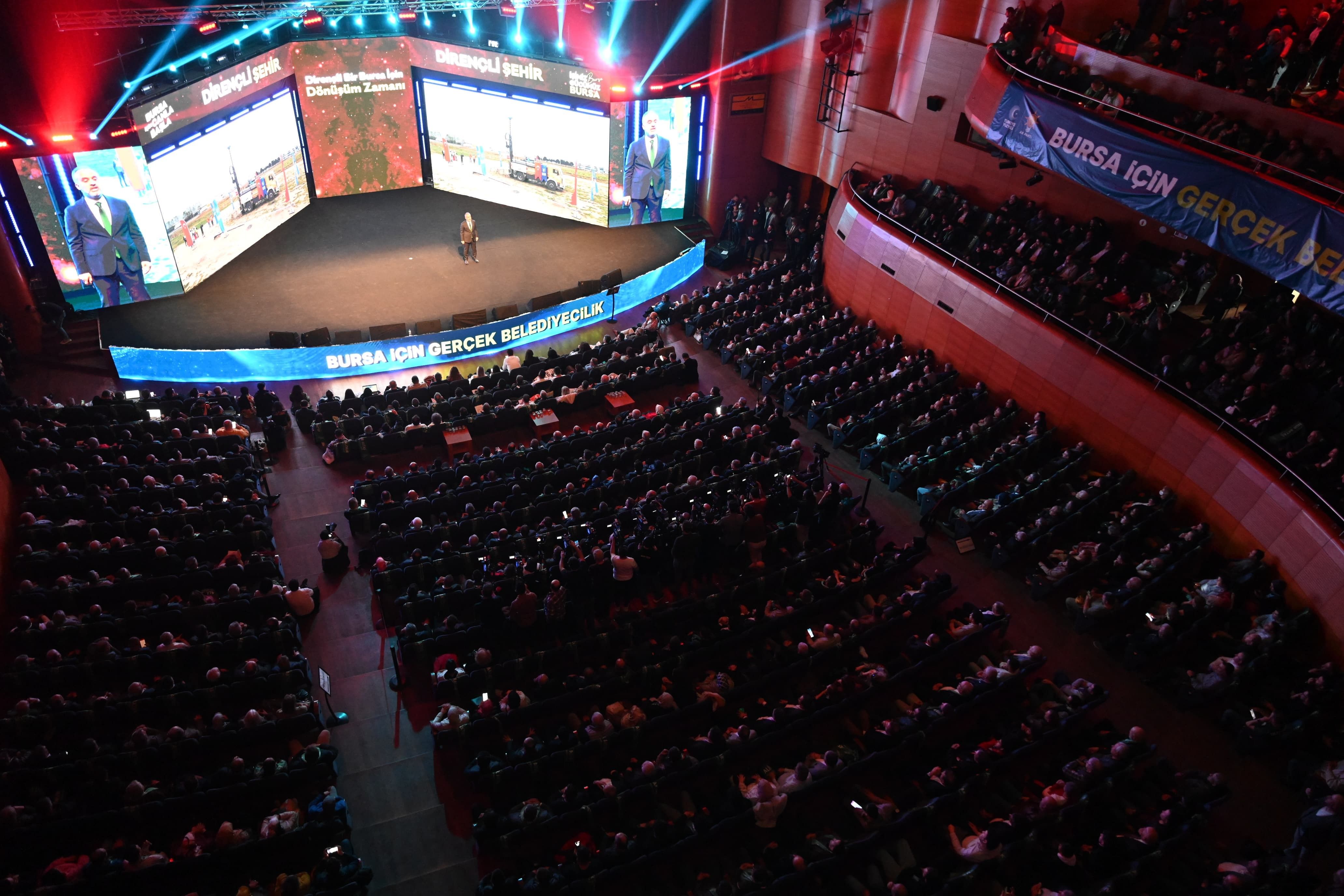 Alinur Aktaş 'Şimdi dönüşüm zamanı' dedi: İşte Bursa için mega projeler Alinur Aktaş 'Şimdi dönüşüm zamanı' dedi: İşte Bursa için mega projeler - 1. Resim