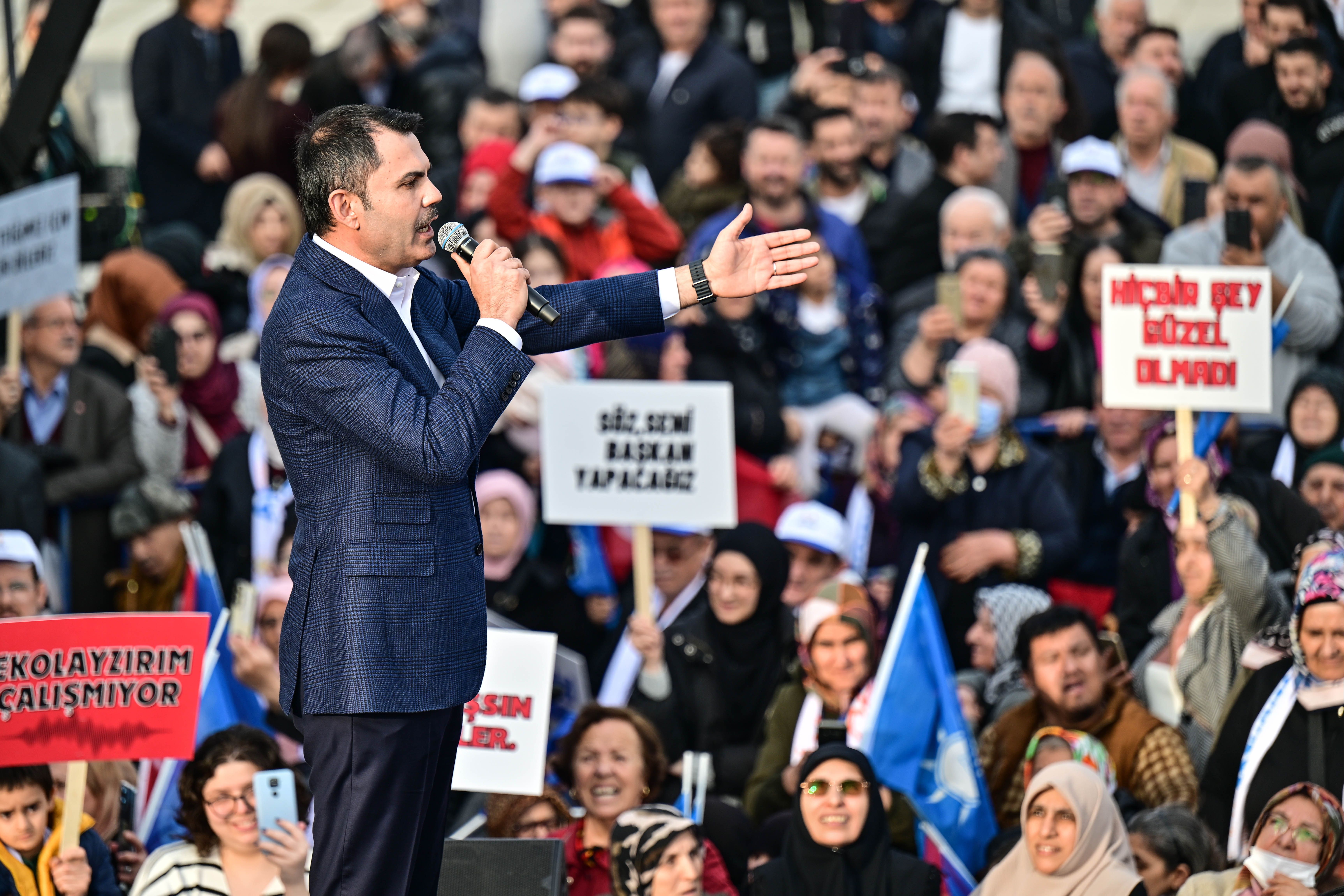 Murat Kurum'dan İmamoğlu'na Akşener göndermesi: 'Hani ablandı senin, sarılıyordunuz, ne oldu?' Murat Kurum'dan İmamoğlu'na Akşener göndermesi: 'Hani ablandı senin, sarılıyordunuz, ne oldu?' - 2. Resim