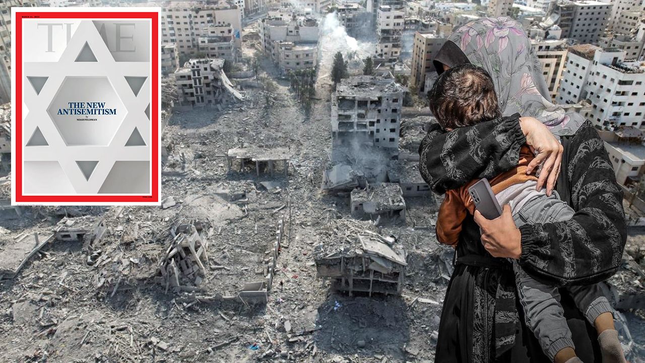 Time dergisinden skandal! Gazze&#039;deki mazlumları değil, soykırımcıları savundu