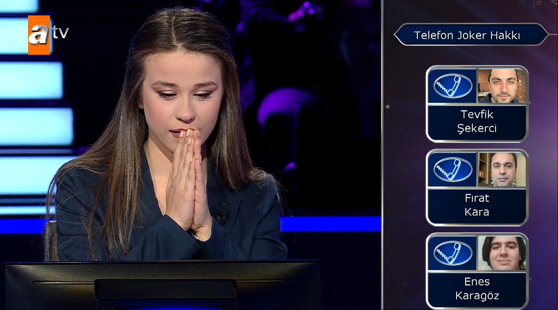 Oyuncu Elif Karagöz, Milyoner'de ilkokul sorusunu bilemedi - 2. Resim