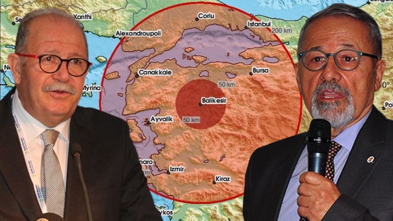 Çanakkale depremi sonrası Naci Görür ve Şükrü Ersoy&#039;dan açıklama! İstanbul&#039;u tetikler mi?