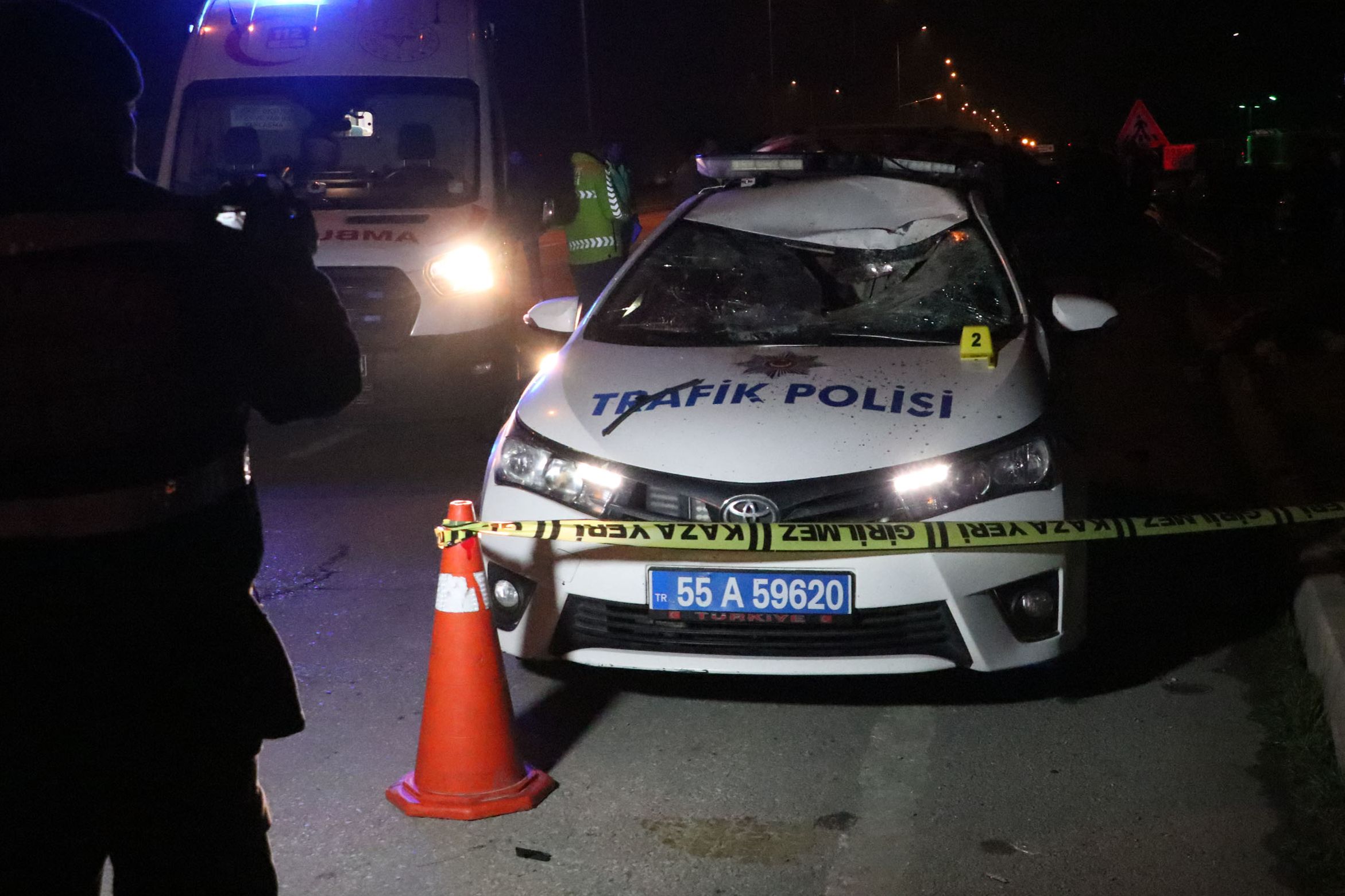 Samsun’dan acı haber! Kaza yaptıktan sonra kaçan sürücü bir polisi şehit etti - 2. Resim