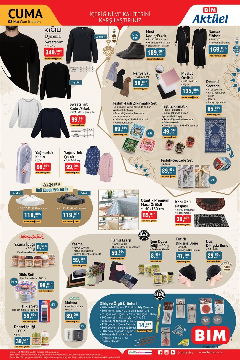 8 Mart Bim Aktüel kataloğunda teknolojik aletler, züccaciye ürünleri var - 5. Resim