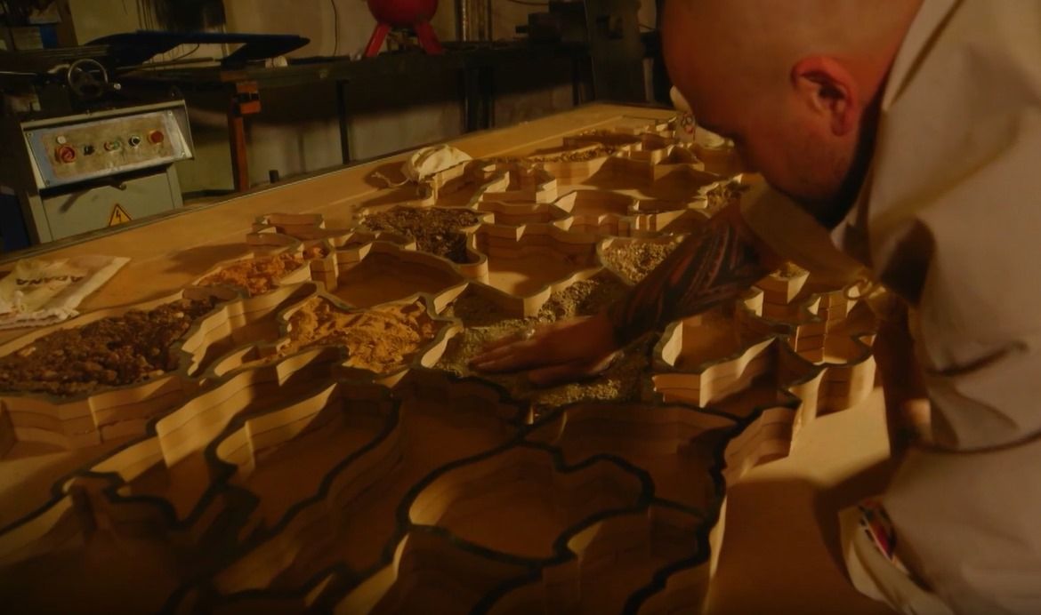 81 ilden alınan toprakla yapıldı, tam 3 ton ağırlığında! Cumhurbaşkanı Erdoğan'a hediye edildi - 1. Resim