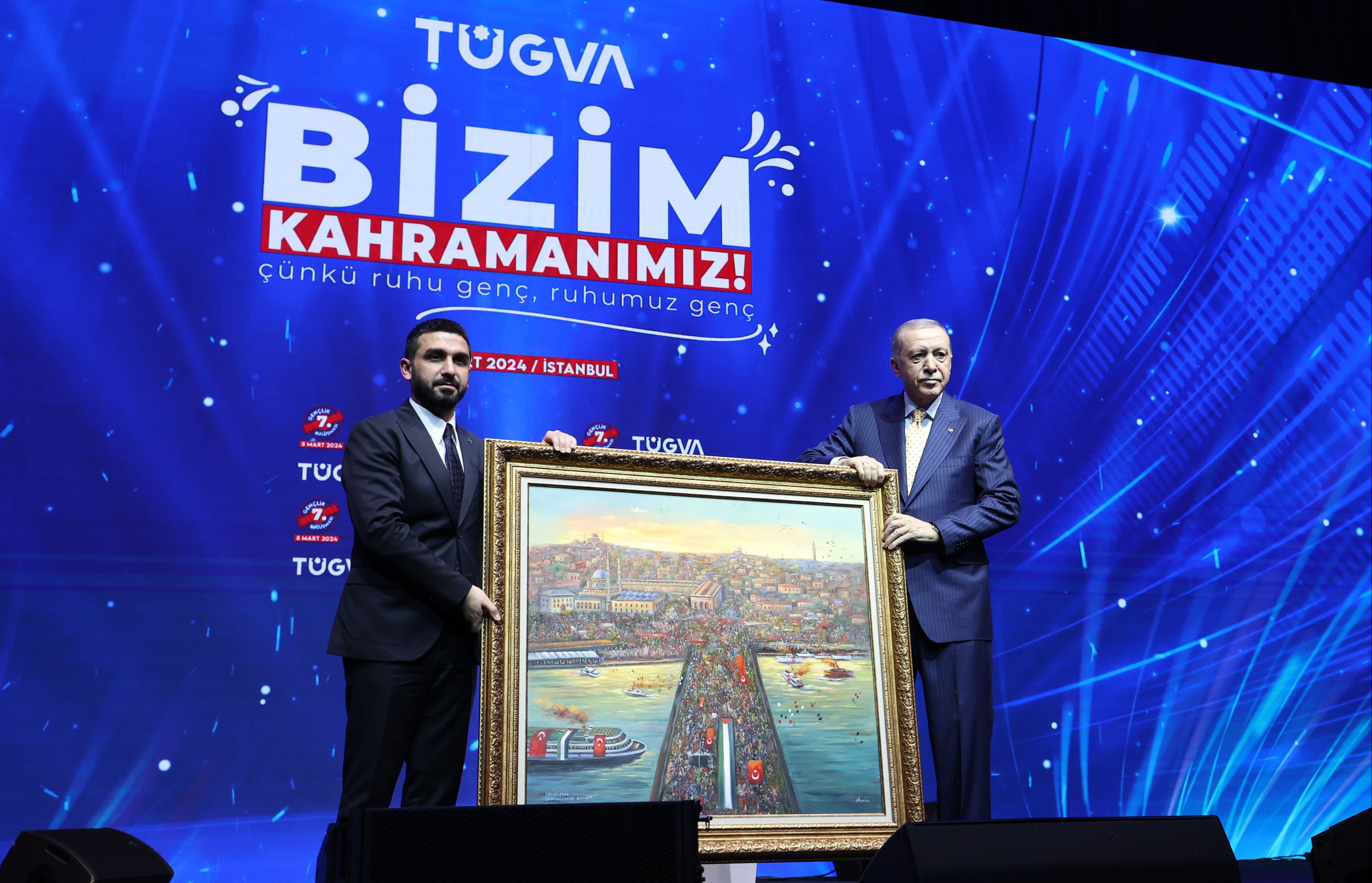 Erdoğan gençlere hitap etti: "İsrail katildir, Hamas terör örgütü değildir" - 5. Resim