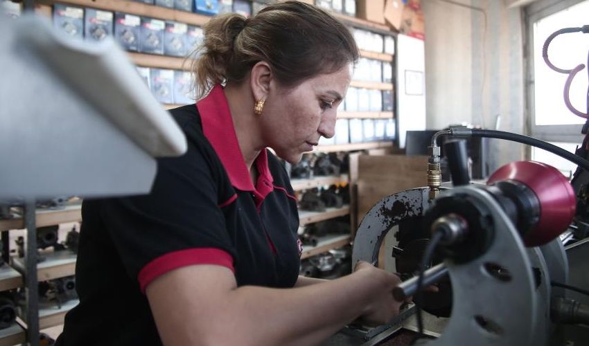 Ev hanımlığından sanayiye! Aynur Usta: Kadın isterse yapamayacağı iş yok - 1. Resim