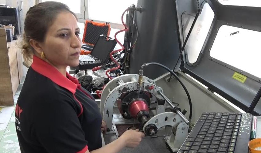 Ev hanımlığından sanayiye! Aynur Usta: Kadın isterse yapamayacağı iş yok - 3. Resim