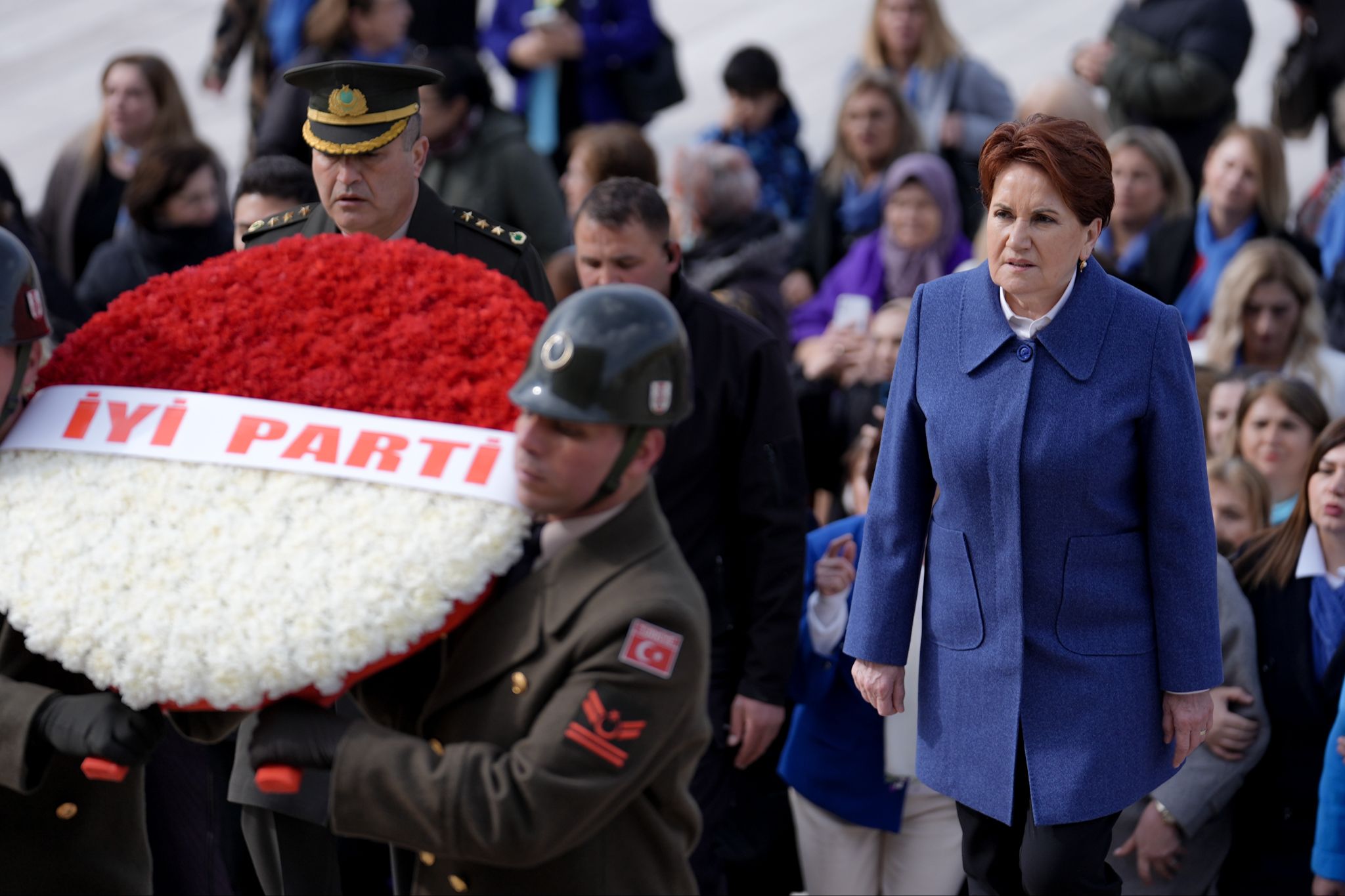 İyi Parti Genel Başkanı Akşener, kadınlarla Anıtkabir'i ziyaret etti - 1. Resim