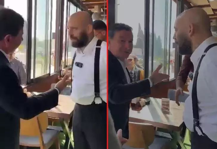 Eski ortaklar sahada birbirine girdi! CHP ve İyi Parti adayları arasında gergin dakikalar - 1. Resim