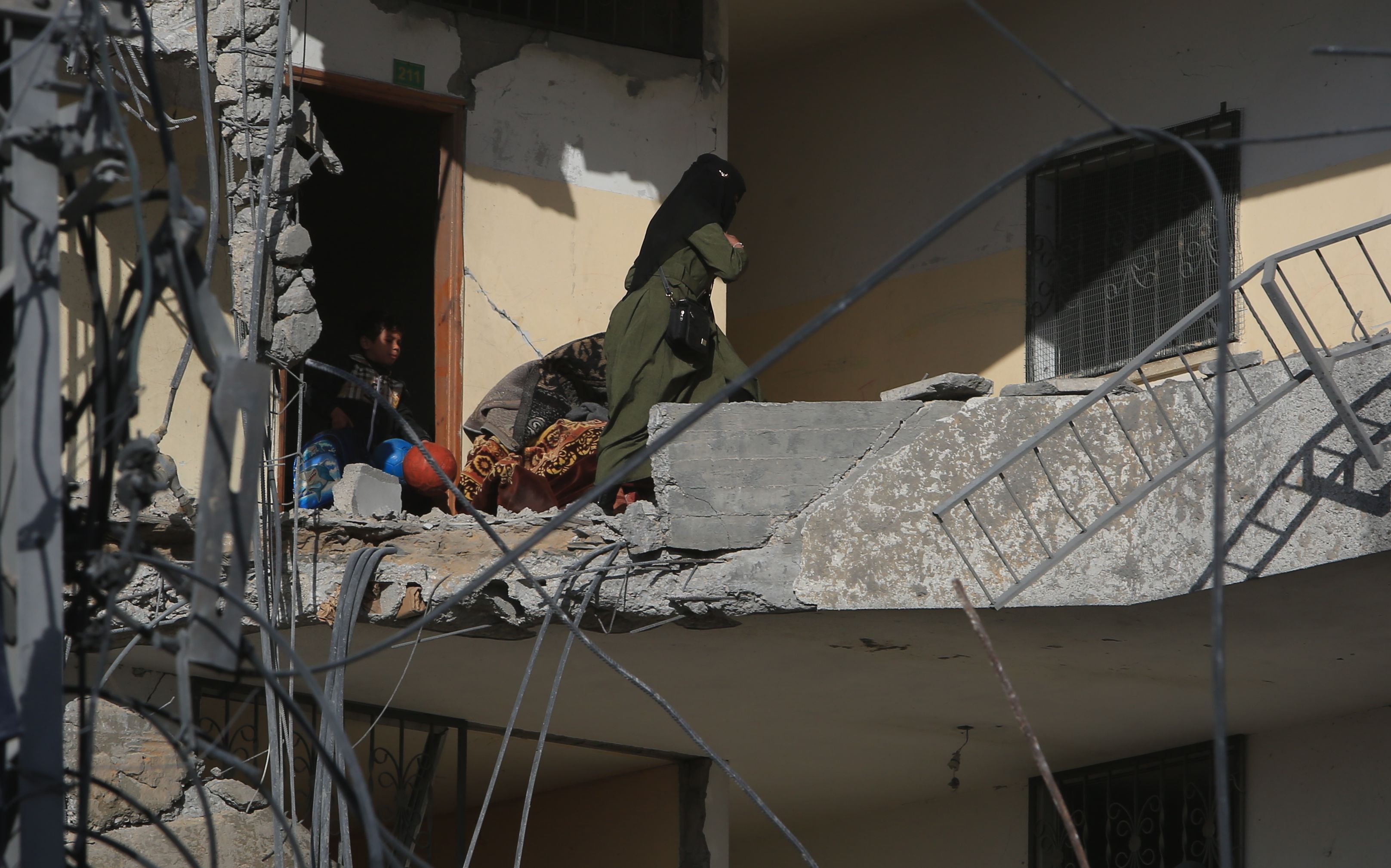 Gazze'de son durum... İsrail yine sivilleri vurdu - 1. Resim