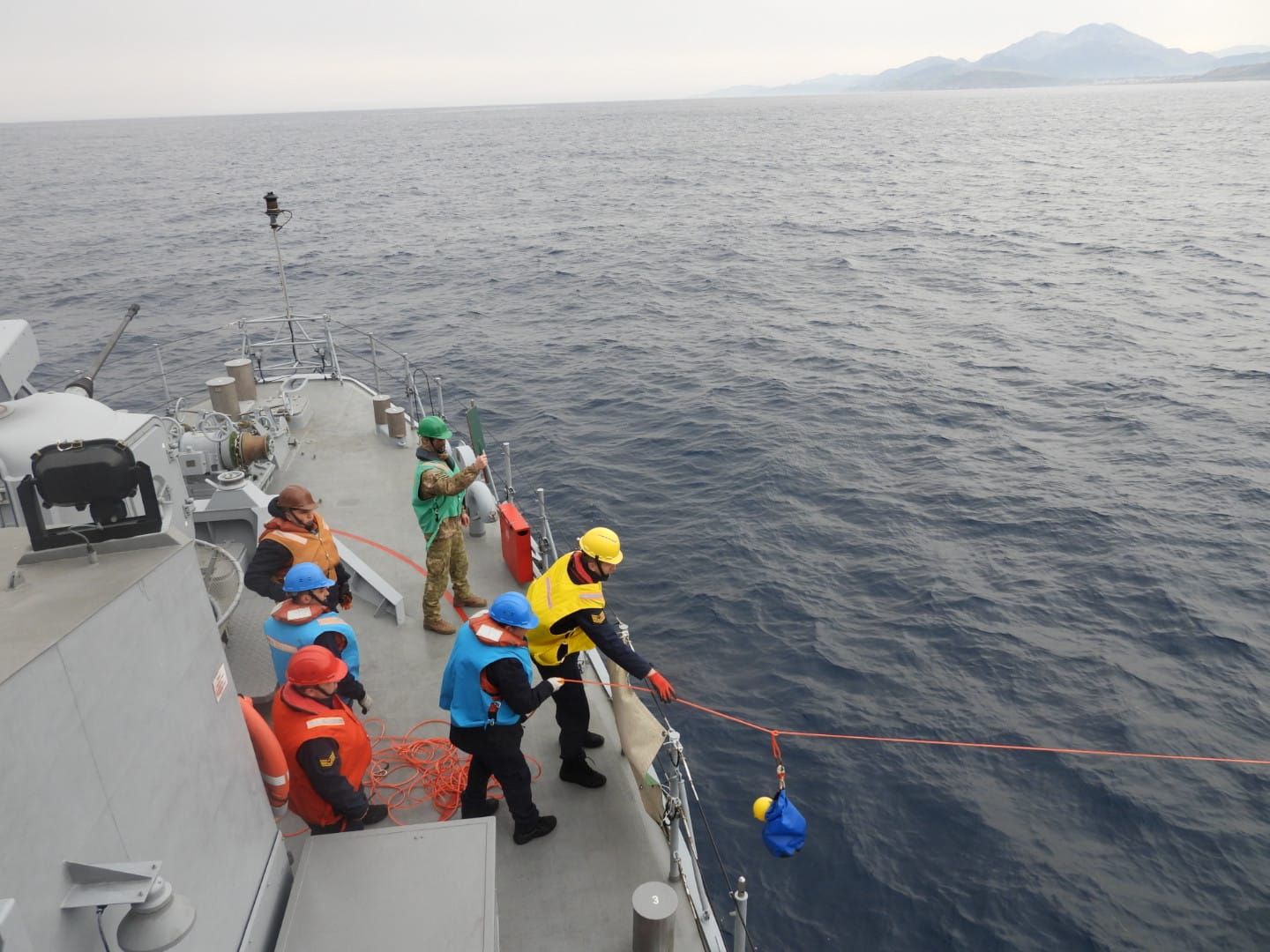 Türkiye ve Yunanistan'dan Ege Denizi'nde ortak görev - 1. Resim