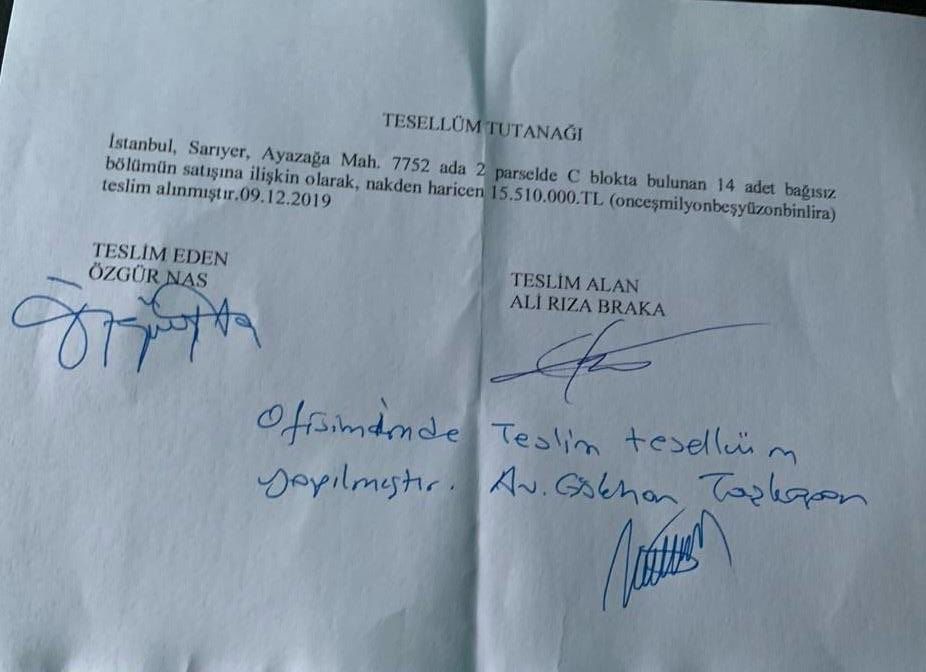 Ekrem İmamoğlu'nun danışmanı Fatih Keleş İBB'deki odasında destelerce para sayarken görüntülendi - 1. Resim