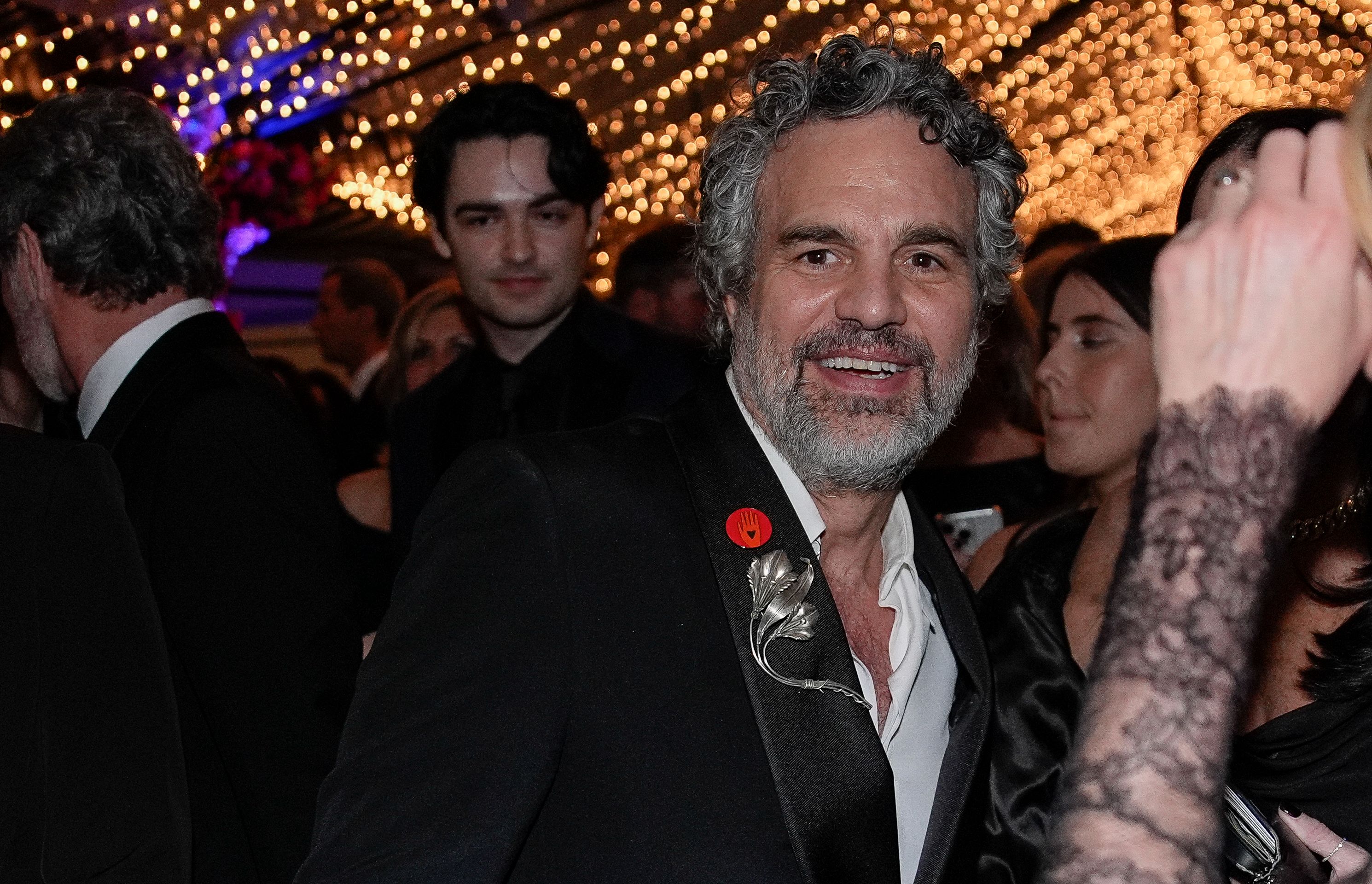 Oscar ödül töreninde Gazze gösterisi! Salonun önünde toplandılar - 2. Resim