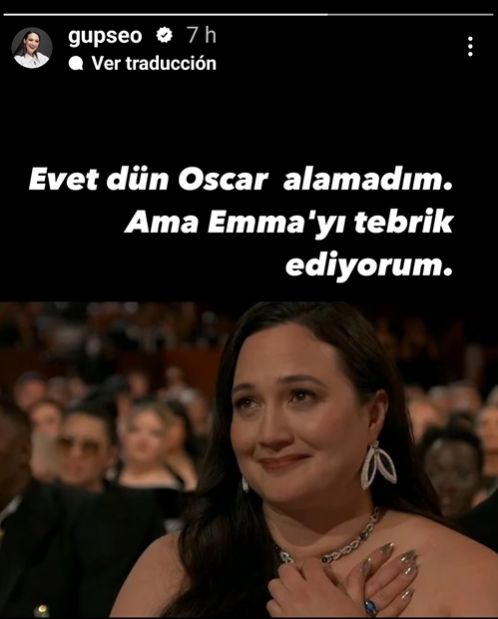 Benzerliğin bu kadarı! Lily Gladstone’u görenler Gupse Özay sandı - 2. Resim