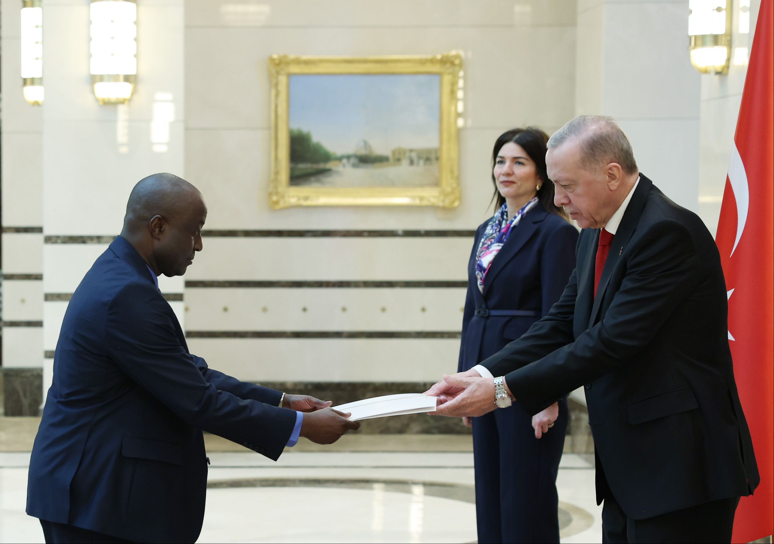 Erdoğan'dan külliyede diplomasi trafiği - 3. Resim