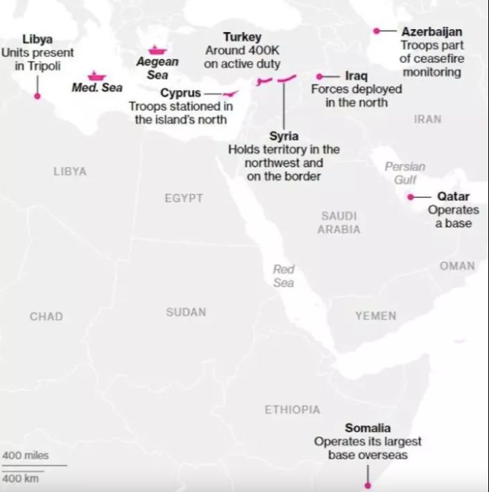 ABD basınından dikkat çeken analiz: Osmanlı İmparatorluğu'ndan beri ilk! Türk askerinin ayak izi dört bir yanda ABD basınından dikkat çeken analiz: Osmanlı İmparatorluğu'ndan beri ilk! Türk askerinin ayak izi dört bir yanda - 1. Resim