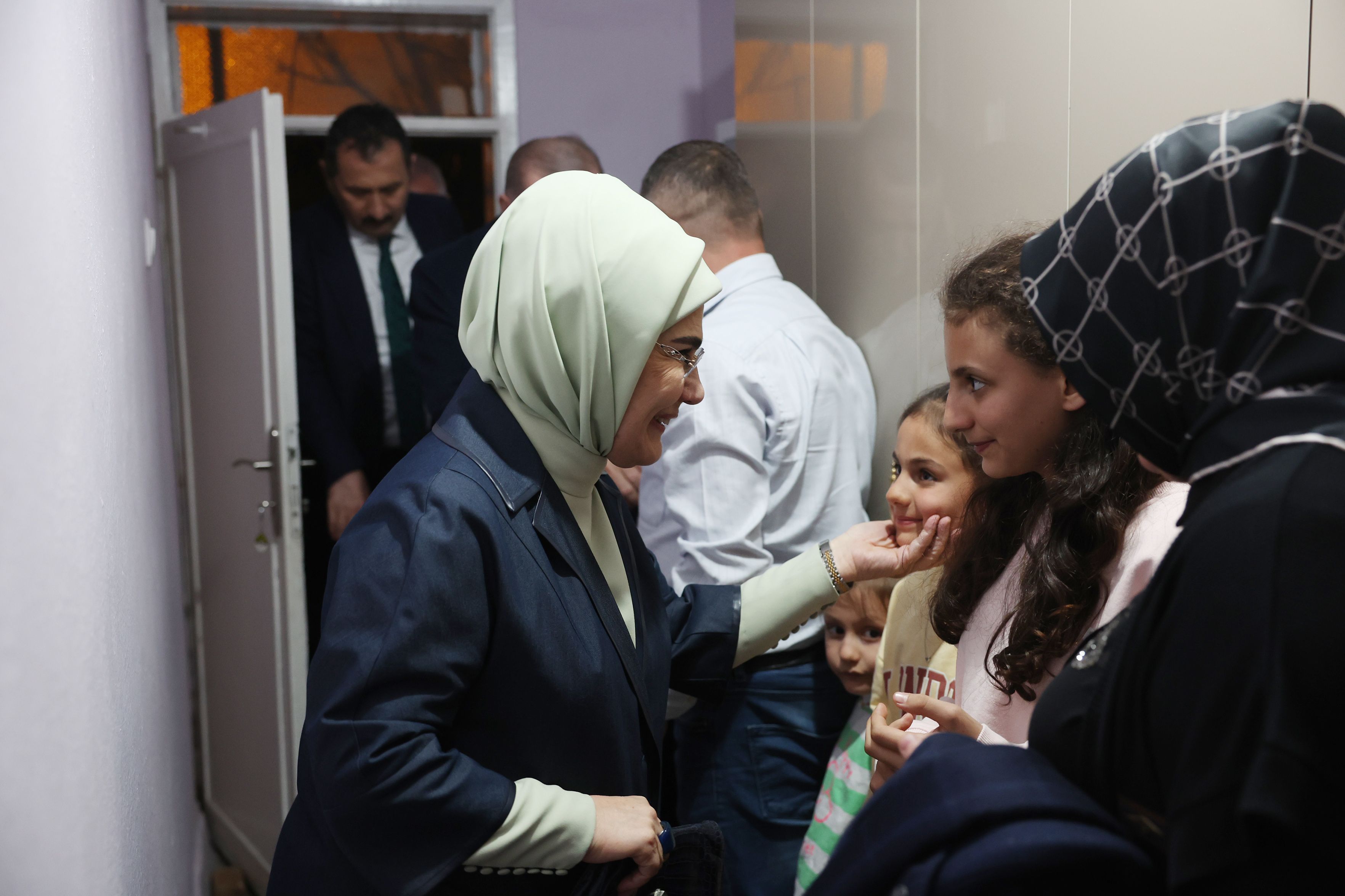 Cumhurbaşkanı Erdoğan, iftarda Taş ailesine konuk oldu - 4. Resim