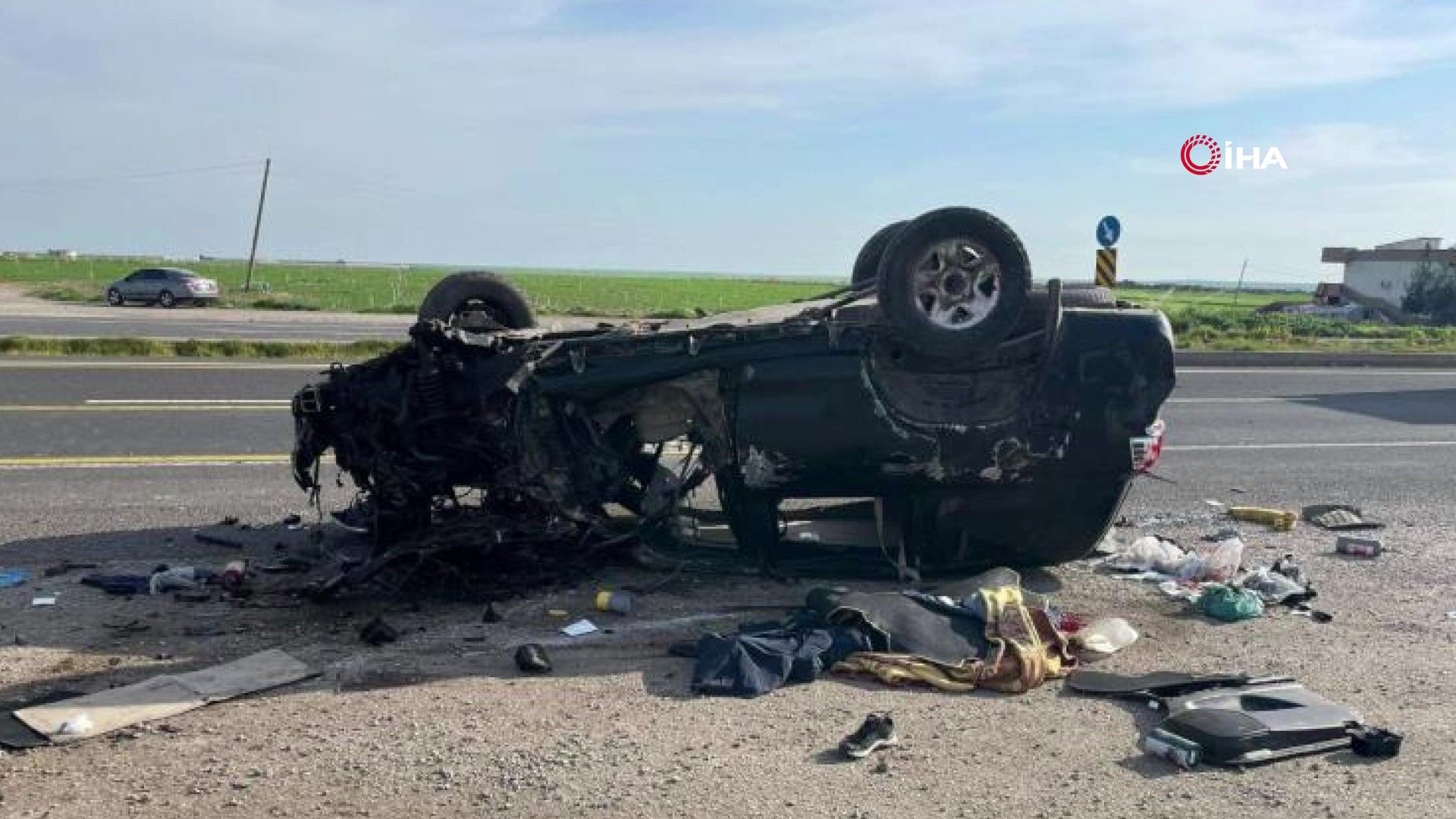 Cumhurbaşkanı Erdoğan'ın koruma ekibi kaza yaptı: 1 polis şehit, 2'si polis 3 kişi yaralı - 1. Resim