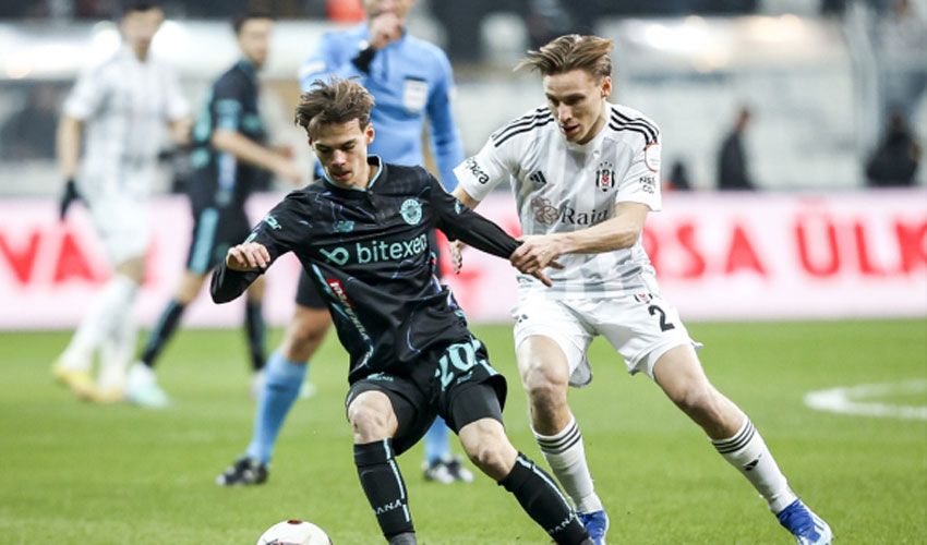 Beşiktaş'ta beklenmeyen ayrılık! Devre arası büyük umutlarla transfer edilmişti - 1. Resim