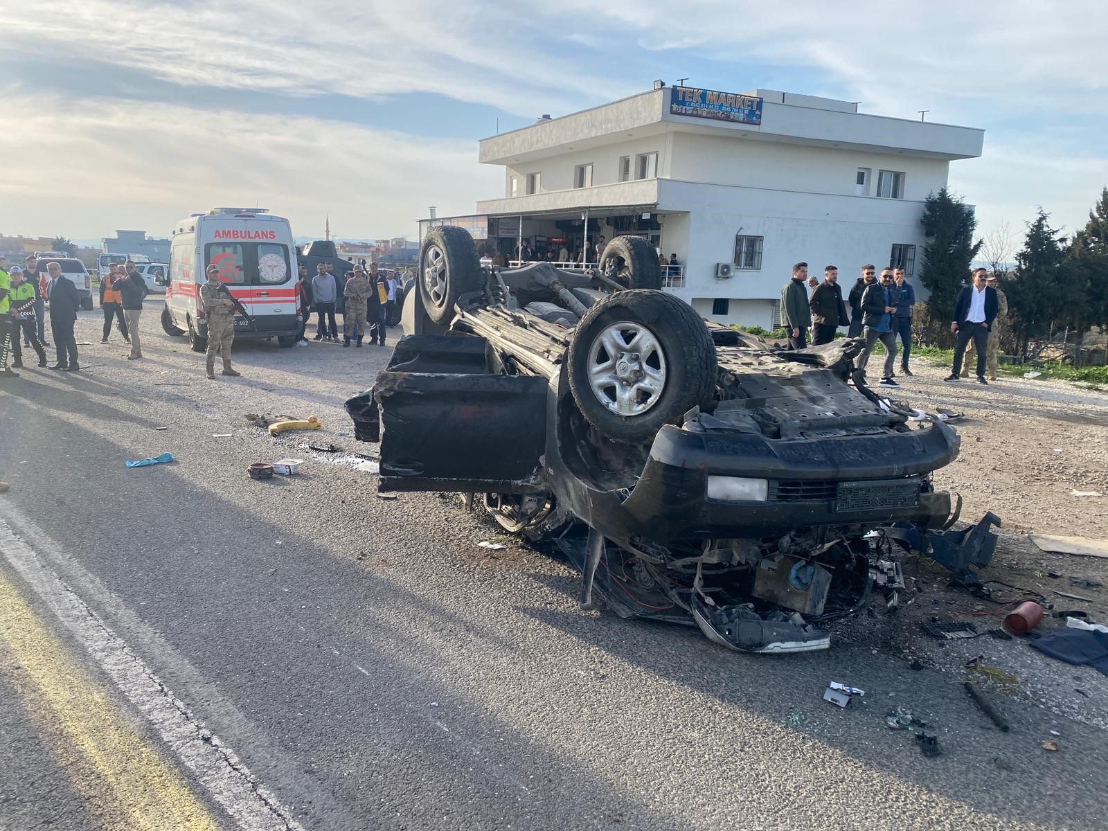 Cumhurbaşkanı koruma ekibi trafik kazası son durum! Cumhurbaşkanı koruma ekibi trafik kazası son durum! - 2. Resim