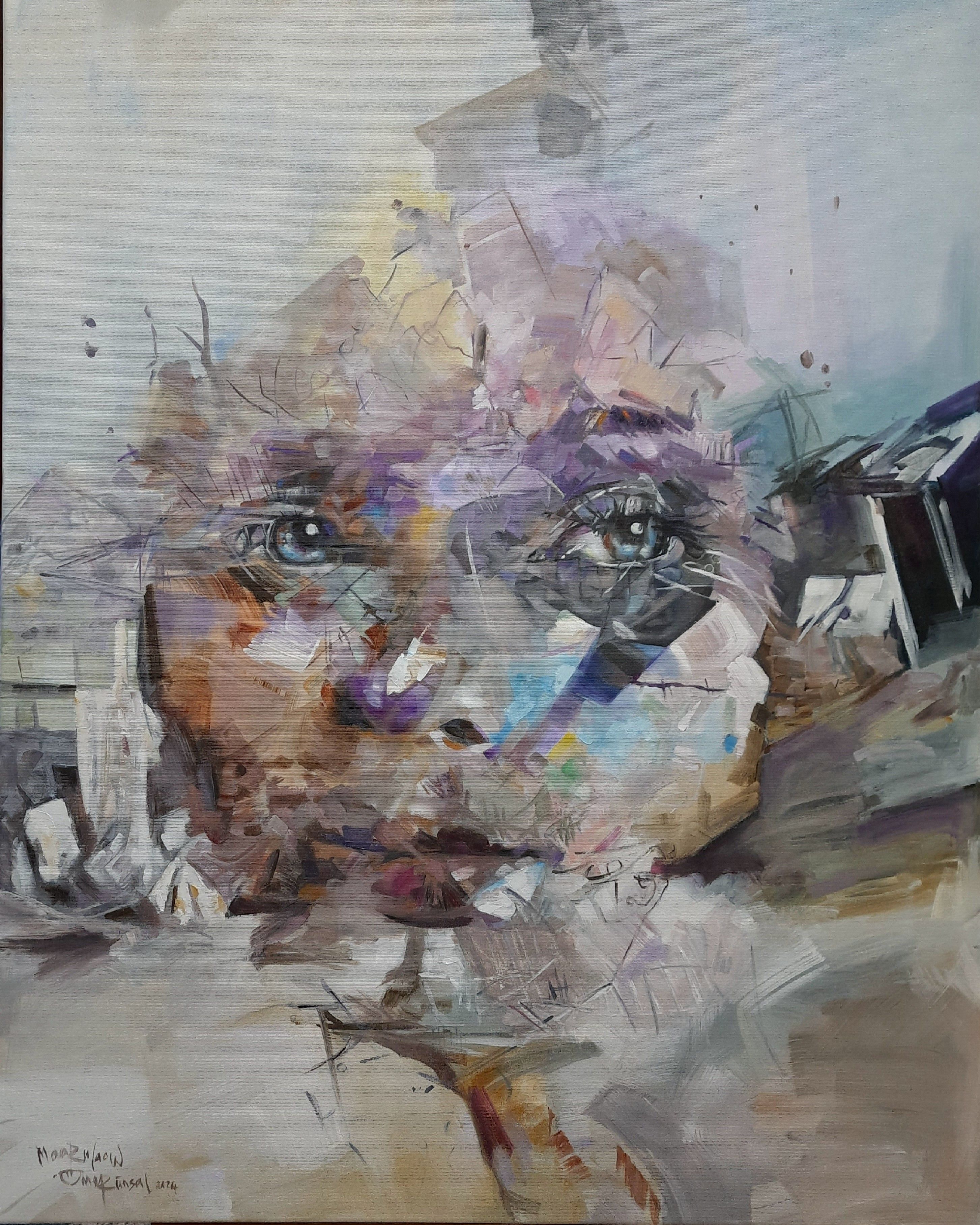 Resimleriyle 6 Şubatı anlattı! “At, Primitif ve Deprem” sergisi sanatseverleri bekliyor Resimleriyle 6 Şubatı anlattı! “At, Primitif ve Deprem” sergisi sanatseverleri bekliyor - 1. Resim