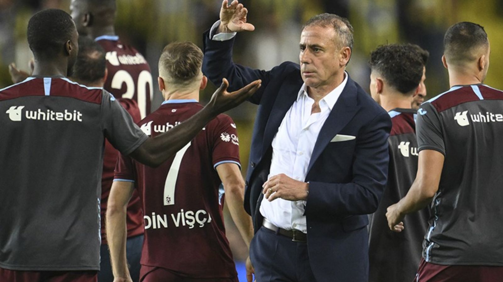 Abdullah Avcı Fenerbahçe maçı öncesi mesajı verdi! 'Bir şey söylemeyeceğim, istatistiğe baksana' Abdullah Avcı Fenerbahçe maçı öncesi mesajı verdi! 'Bir şey söylemeyeceğim, istatistiğe baksana' - 1. Resim