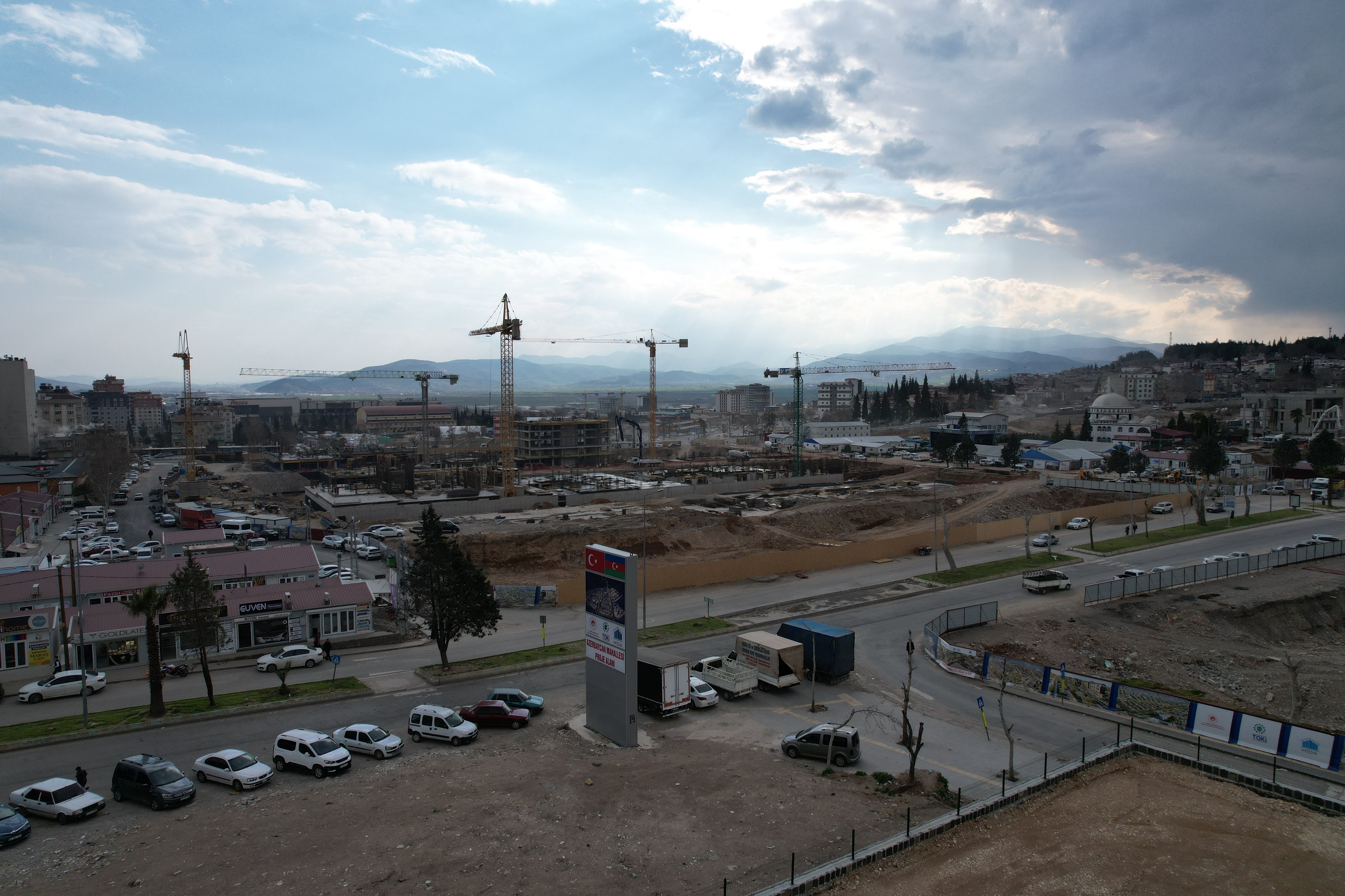 Kahramanmaraş şantiye alanına döndü - 3. Resim