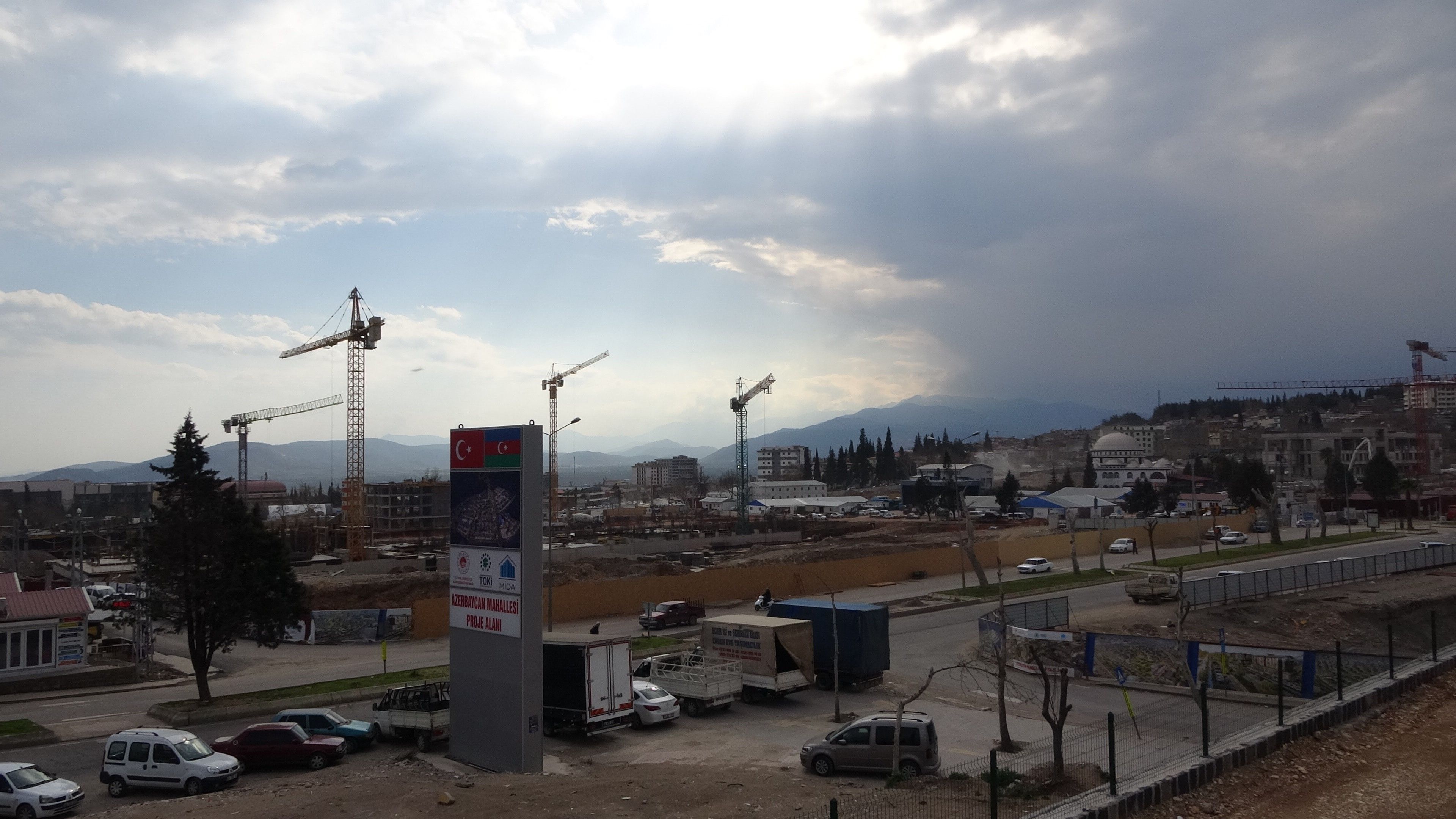 Kahramanmaraş şantiye alanına döndü - 2. Resim