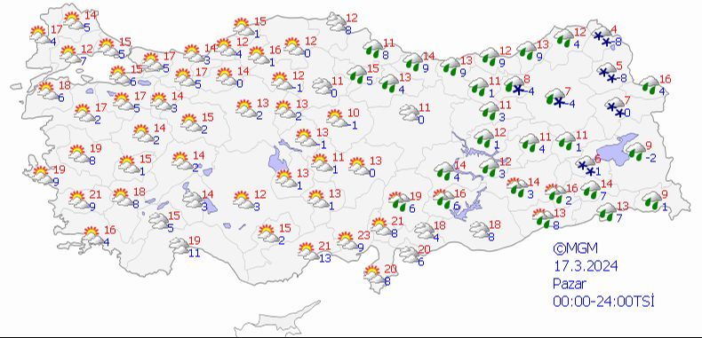 Meteoroloji'den hafta sonu uyarısı! İl il açıkladı: Sağanak ve kar kuvvetli olacak - 2. Resim