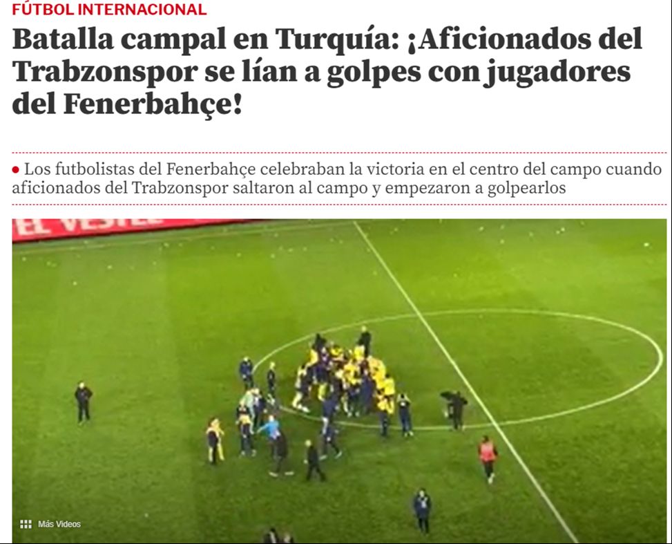 Trabzonspor-Fenerbahçe maçındaki kavga Avrupa basınında: ‘Futbol değil felaket!’ Batshuayi’ye kung-fu benzetmesi - 2. Resim