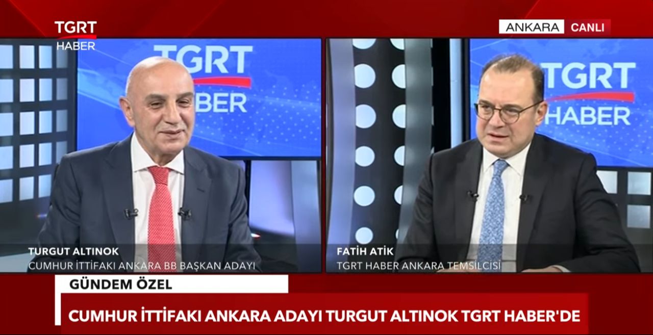 Cumhur İttifakı ABB Başkan Adayı Turgut Altınok'tan önemli açıklamalar - 1. Resim