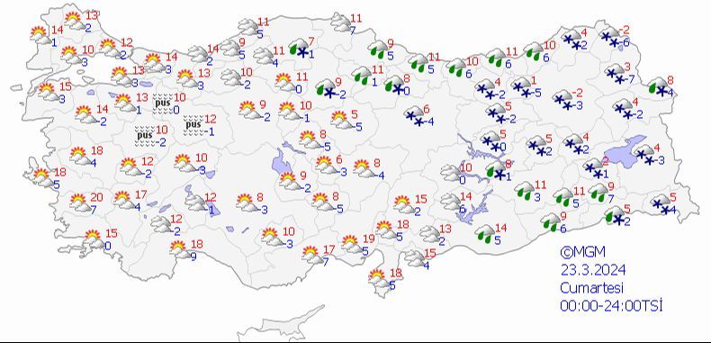 Meteorolojiden çifte alarm! Kuvvetli sağanak ve kar yağışı geliyor - 5. Resim
