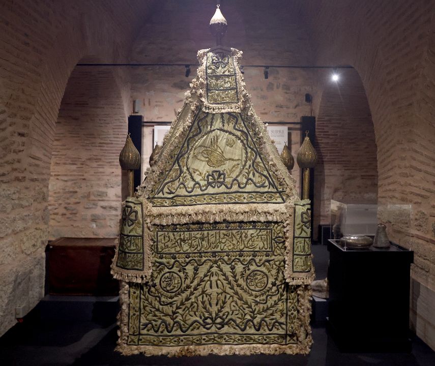 “Surre Alayları: İstanbul’dan Haremeyn’e Kutsal Yolculuk” sergisine yoğun ilgi “Surre Alayları: İstanbul’dan Haremeyn’e Kutsal Yolculuk” sergisine yoğun ilgi - 4. Resim